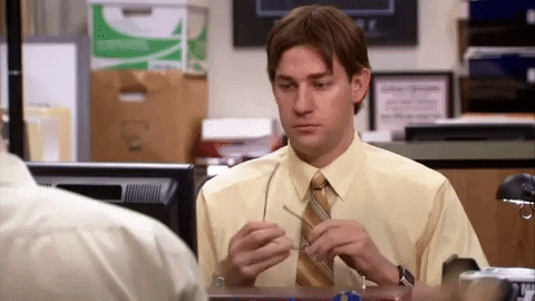 trialragnarok giphygifmaker office jim dwight GIF