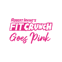 Robert Irvine Pink Sticker by FITCRUNCH