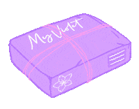 Delivery Unboxing Sticker by My Violet