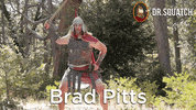 Brad Pitt Troy GIF by DrSquatchSoapCo