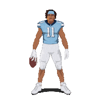 Tar Heels Mic Drop Sticker by Panini America