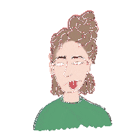 Girl Woman Sticker