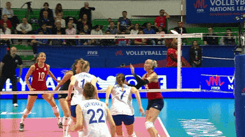 Emotion Wow GIF by Volleyball World