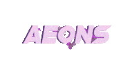 Space Typography Sticker