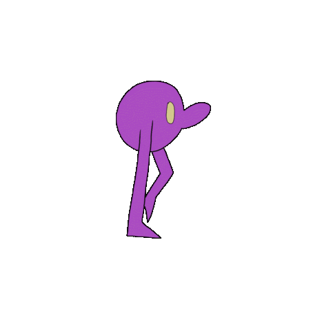 walk dude Sticker