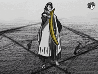 Byakuya Kuchiki Drawing GIF