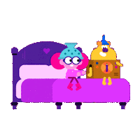 Laughing Sticker by Turnip and Duck