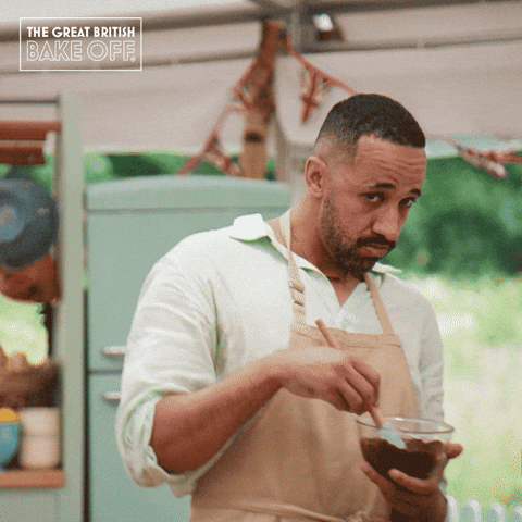 Chocolate Baking GIF by The Great British Bake Off