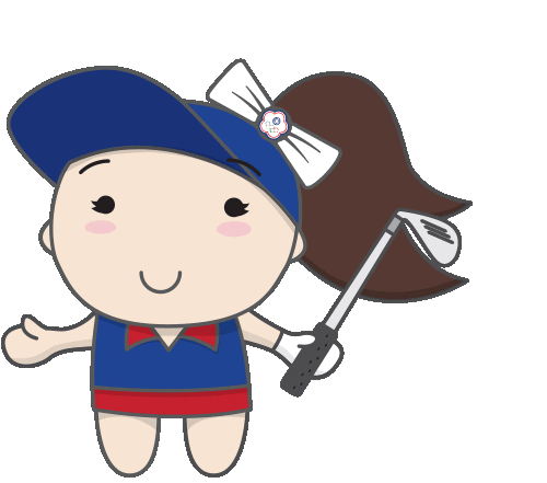 happy birdie Sticker by LPGA