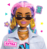 Fashion Wow Sticker by Barbie