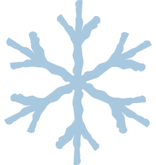 Christmas Snow Sticker