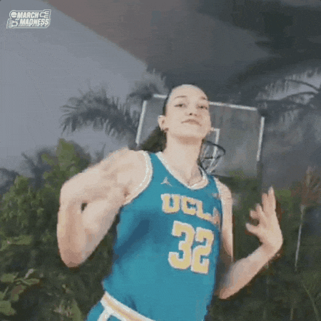 Los Angeles Smile GIF by NCAA March Madness
