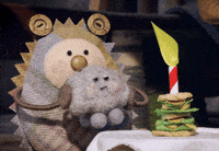 tweedyandfluff love cute party birthday GIF