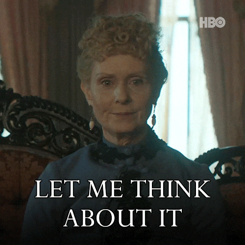 Let Me Think Thegildedage GIF by HBO Max