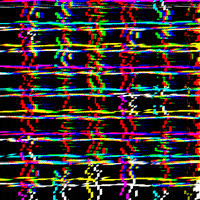 Rainbow Glitch GIF by patternbase