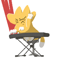 Go Ape Cat Sticker by dso