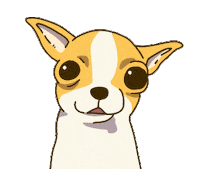 Animation Dog Sticker