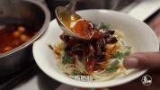chinese food noodles GIF