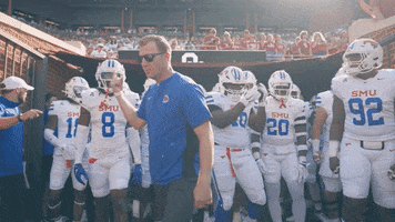 Lets Go College GIF by SMU Football