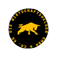 Bull Finanzen Sticker by Die Wirtschaftshelden