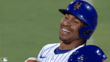 Francisco Lindor Laughing GIF by New York Mets