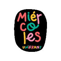Wednesday Feliz Miercoles Sticker by UNIFRANZ