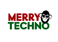 MerryTechno techno merry amelio merry techno Sticker