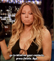 delete mariah carey GIF