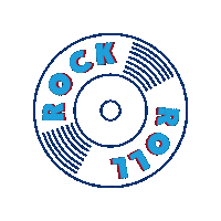 Rock And Roll Sticker by The Rock and Roll Playhouse