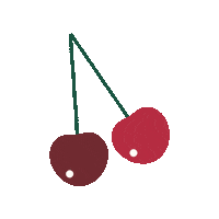 Owolovo owoce owoc czerwony owolovo Sticker