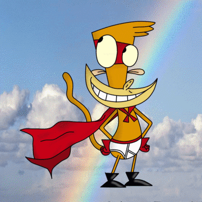 superhero GIF