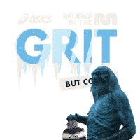 Grit Sticker by Believe in the Run