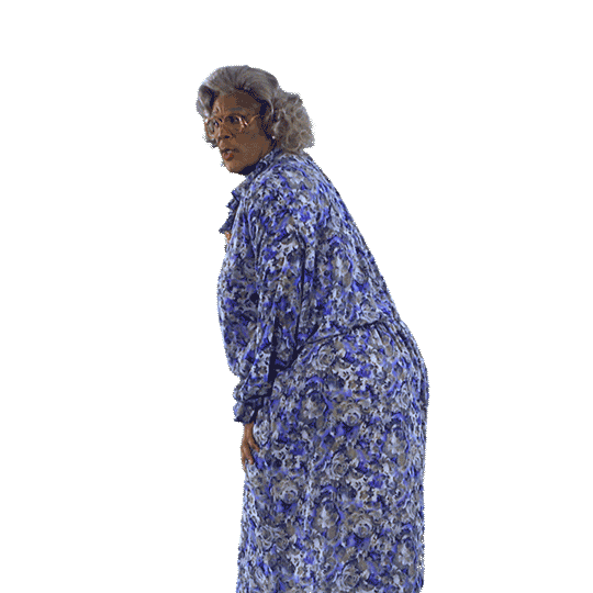 Sexy Strike A Pose Sticker by Tyler Perry’s A Madea Family Funeral