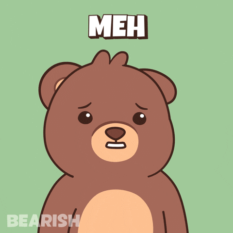 Teddy Bear Shrug GIF by BEARISH