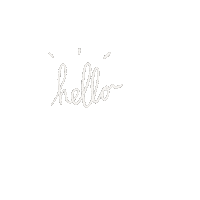 Text Hello Sticker