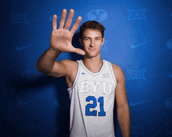 College Basketball Sport GIF by BYU Cougars