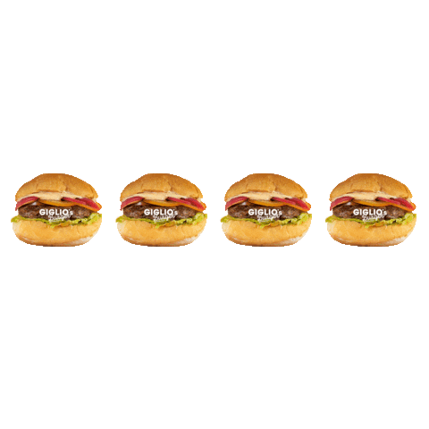 Eating Sticker by Giglio's Burger
