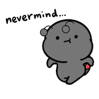 Awkward Walking Away Sticker by Sticker Book iOS GIFs