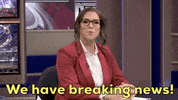 Breaking News Reaction GIF by WWE