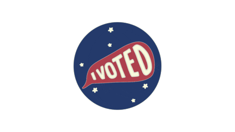 Vote Voting Sticker by Northeastern University