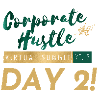 CorporateHustleU chvs demishia samuels chvs2021 corporate hustle virtual summit Sticker