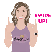 Swipe Up Sticker by MicahFolsomFit