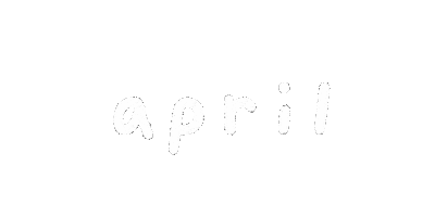 April Month Sticker