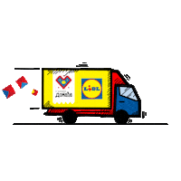 Kamion Sticker by Lidl Srbija
