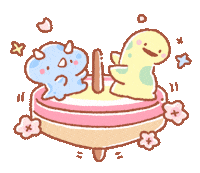 Dinosaur 新年 Sticker by BREAD TREE