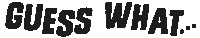 Guess What Sticker by Big Potato Games