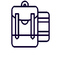 Sur-la-pointe-des-pieds sur la pointe des pieds bag-dark Sticker