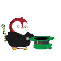 St Patricks Day Penguin Sticker by Pudgy Penguins