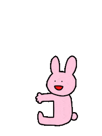 Rabbit Rise Sticker by Konomi Sakamoto