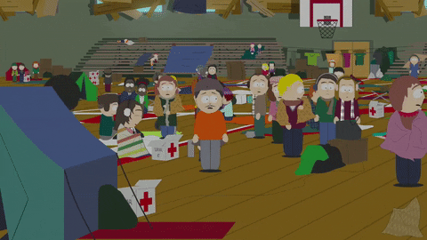 yelling first aid GIF by South Park 